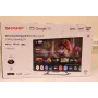 Smart TV Sharp 43HR7265E 43 colių (108 cm) 4K UHD LED, Google TV, Wi-Fi, HDMI/USB/RJ45 – Juoda – Pažeista pakuotė