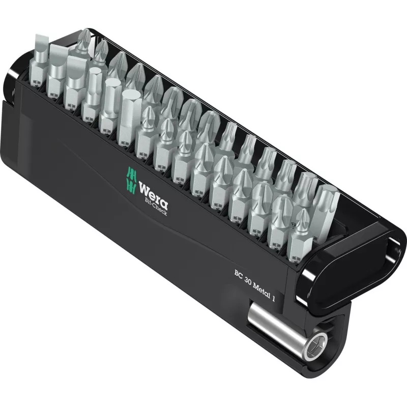 Bitų rinkinys Wera BC 30 Metal 1