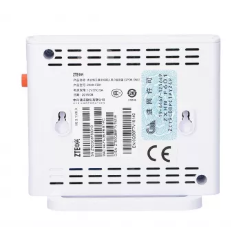 ONT ZTE ZXA10 F601, 1× GPON, 1× RJ45 1000 Mb/s