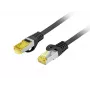 Tinklo kabelis Lanberg PCF6A-10CU-0025-BK RJ45 Cat6a 0,25 m juodas