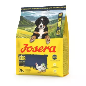 Sausas šuniukų ėdalas JOSERA Junior Food 3 kg – pilnavertis granuliuotas pašaras subalansuotomis maistinėmis medžiagomis