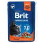 Brit Premium Cat Salmon Sterilised šlapias kačių maistas su lašiša, 100 g