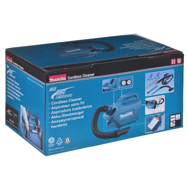 Nešiojamas dulkių siurblys Makita DCL184Z