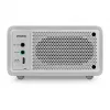 Stalinis radijo imtuvas Sangean DDR-7 Glacier Silver su skaitmeniniu derintuvu ir Bluetooth