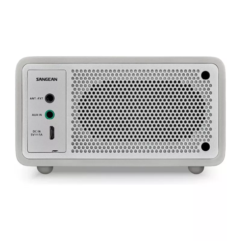Stalinis radijo imtuvas Sangean DDR-7 Glacier Silver su skaitmeniniu derintuvu ir Bluetooth