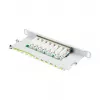 Good Connections Patchpanel 10Cat.6 8P 0,5 HE šviesiai pilkas