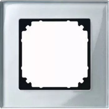 Merten vieno lizdo rėmelis M-Plan, System M Silver 489160