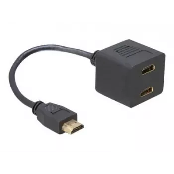 HDMI adapteris DeLOCK 65056 0,2 m vyriškas į 2x moteriškas
