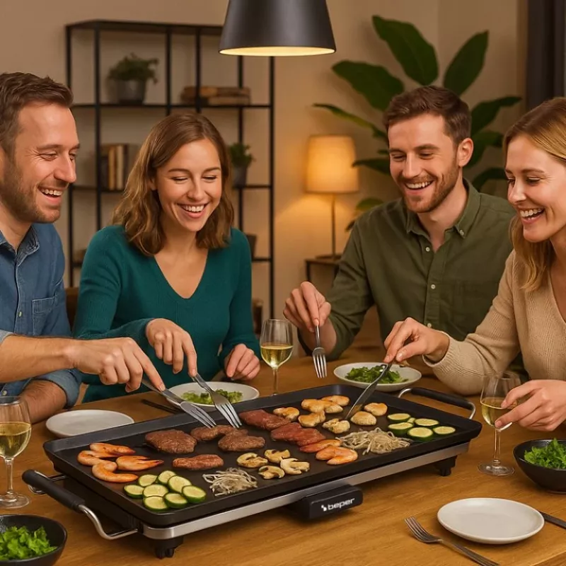Elektrinis kepsninės grilis Beper P101BBQ070