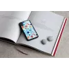 Apsauginis dėklas iKins iPhone XR – Black Poppin Rock dizainas