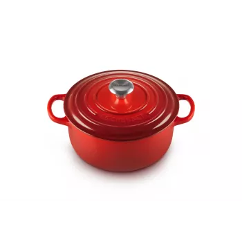 Le Creuset Signature 3,3 L apvalus puodas raudonas