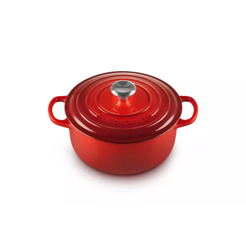 Le Creuset Signature 3,3 L apvalus puodas raudonas