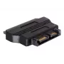 Adapter SATA SATA 22 kontaktų FM SATA 13 kontaktų M Juodas DeLOCK