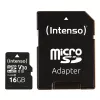 Intenso 3433470 microSDHC 16GB C10/UHS-I/U3/V30 atminties kortelė su SD adapteriu