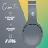 Ausinės Skullcandy Crusher Evo – laidinės ir belaidės, pilkos, 40 h veikimo, USB-C, AUX, sulankstomos