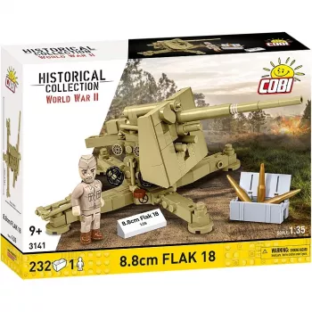 Cobi konstruktorius 8,8 cm Flak 18 – 232 detalės, 1:35