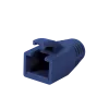 Logilink RJ45 kištuko įtempimo mažinimo gaubtas, 8,0 mm (50 vnt.) | MP0035B | Mėlyna
