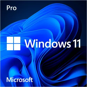 Windows 11 Pro operacinė sistema 64 bitai, vokiška, DVD-ROM