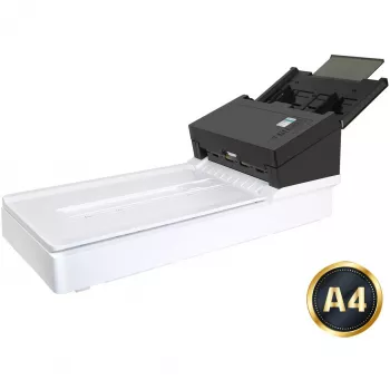 Avision AD360GF A4 ADF skaitytuvas – 600 x 1200 DPI, 100 lapų tiektuvas, CIS, dvipusis, LCD