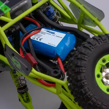Ličio jonų akumuliatorių paketas Akyga AKY2831 PCM INR18650-32M 1S1P WC2S 3,6 V / 3200 mAh Cvilux 2 kontaktų