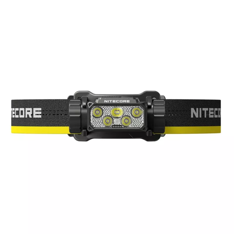 Nitecore HC70 UHE priekinė lemputė – 1600 liumenų, atspari smūgiams ir vandeniui, 0,172 kg, juoda