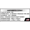 Konstruktorius Cobi Northrop Grumman B-2 SPIRIT modelio rinkinys