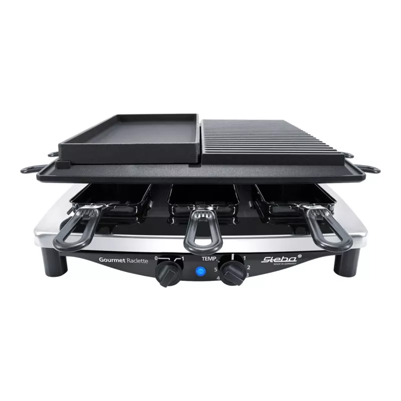 Ryžių virimo aparatas Steba RC 4 Plus Deluxe Chrome Black 622300