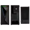 Kolink VOID RGB Midi Tower korpusas, juodas, su LED ventiliatoriumi, langu ir dulkių filtru