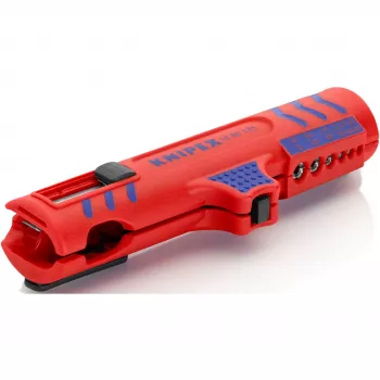Knipex 16 85 125 SB kabelių nuėmiklis, mėlynas, raudonas