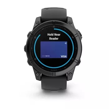 Garmin Fenix E 3.3 cm (1.3 inch) AMOLED 47 mm skaitmeninis 416 x 416 pikselių jutiklinis ekranas juodas Wi-Fi GPS (palydovas)