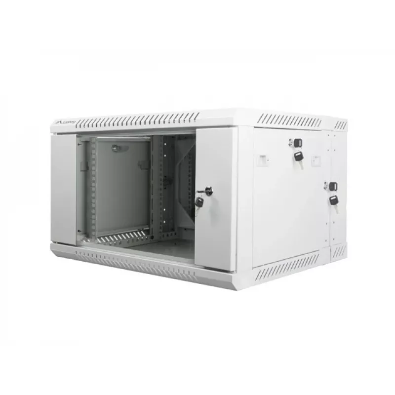 Lanberg WF02-6606-10S spintelė 6U montavimui ant sienos Pilka