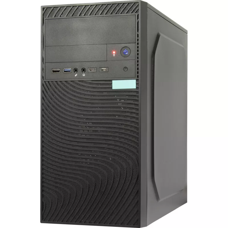 Korpusas Inter-Tech IT-6516 Ripple juodas (Micro ATX)