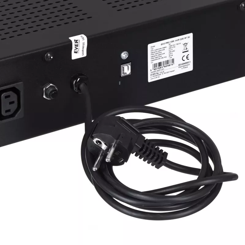 UPS EVER ECO Pro 1200 AVR CDS 19 (stelažinis; 1200VA)