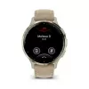Garmin Venu 3S 41mm, prancūziškai pilka / švelnus auksas