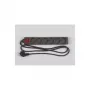 Apsauginis įtampos filtras REV 512380555 Juodas 6 AC lizdai 250 V 1.4 m
