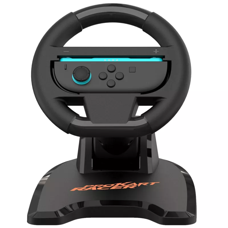 Vairas Racing Wheel SUBSONIC SA5727-1, skirta Nintendo Switch – reguliuojamas jautrumas, Kart Racer dizainas