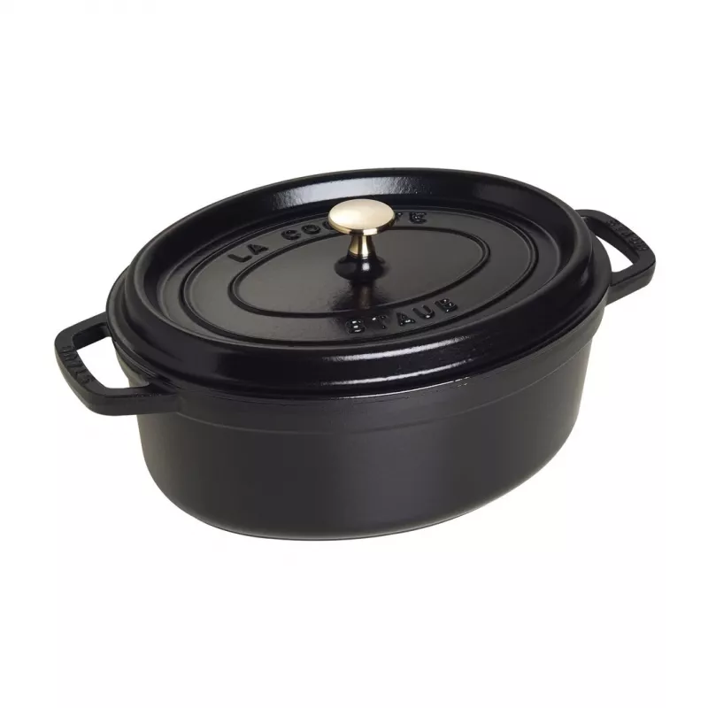 Staub Cocotte ketaus puodas 4,2 L juodas