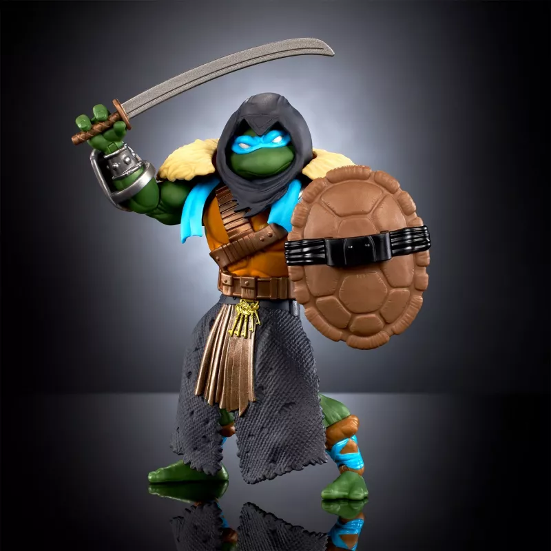 Masters of the Universe Origins Turtles of Grayskull Stealth Ninja Leonardo, žaidimo figūrėlė