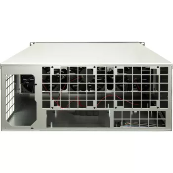 Kompiuterio korpusas Inter-Tech 88887236 Rack Juoda, Pilka