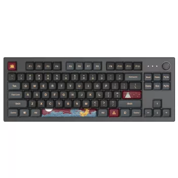 Montech MKey TKL Darkness žaidimų klaviatūra - Gateron G Pro 2.0 Red (US)