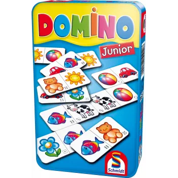 Schmidt Domino Junior (51240) – Stalo žaidimas vaikams