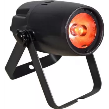 LED prožektorius EUROLITE PST-10 QCL 10W RGBW – kompaktiškas sceninis šviestuvas su RGBW spalvų maišymu