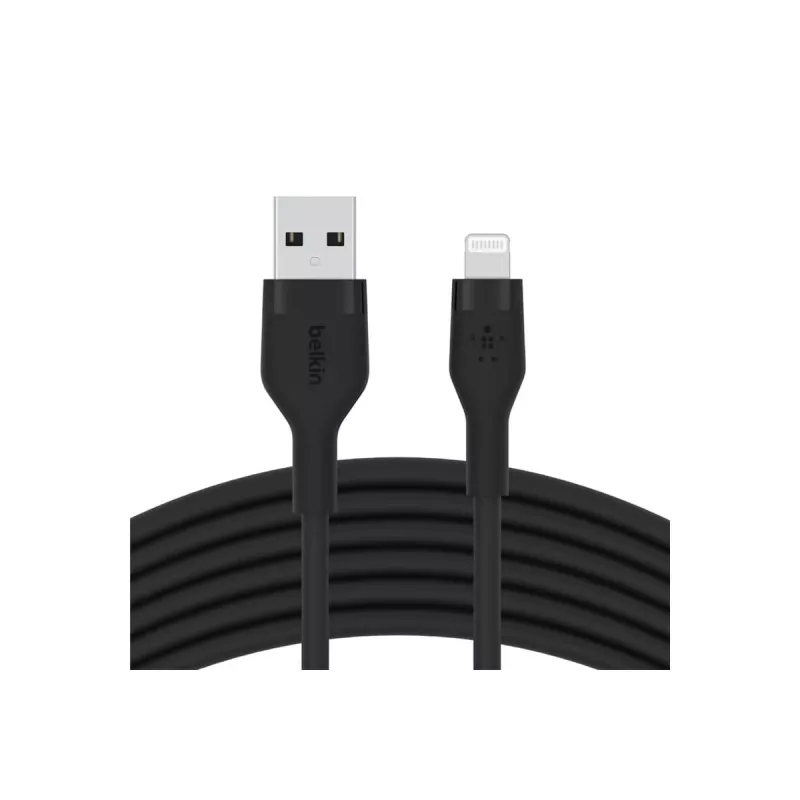 Belkin BOOST CHARGE Flex USB-A į Lightning laidas CAA008BT1MBK, 1 m, juodas
