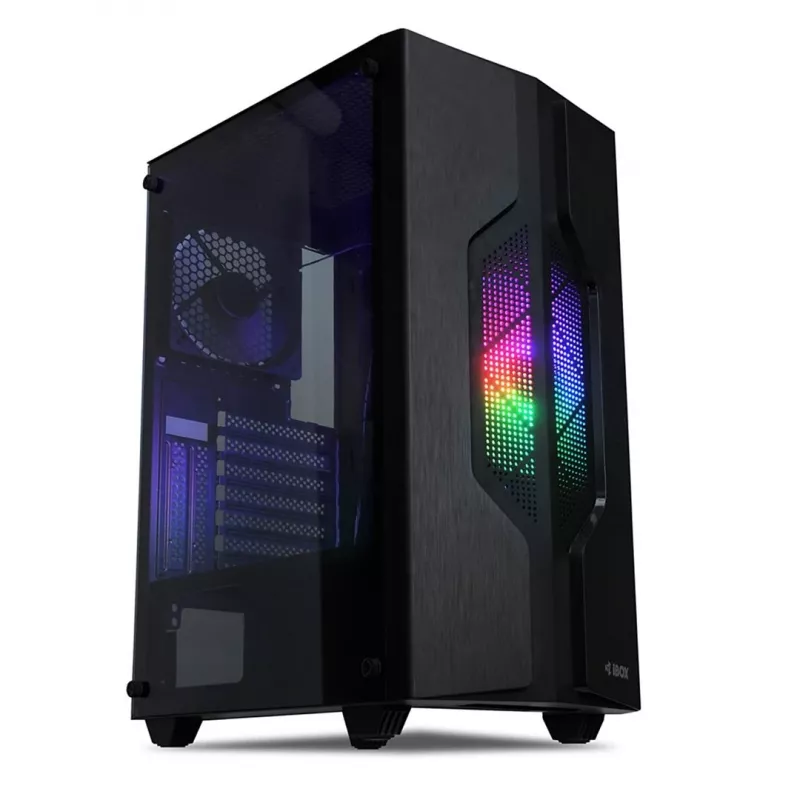 iBox CETUS 908 Midi Tower Juodas