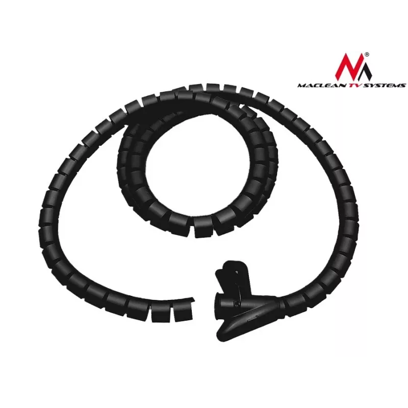 Kabelių organizavimo mova MACLEAN 2 m × 25 mm, elastingas polipropilenas, laidų apsauga