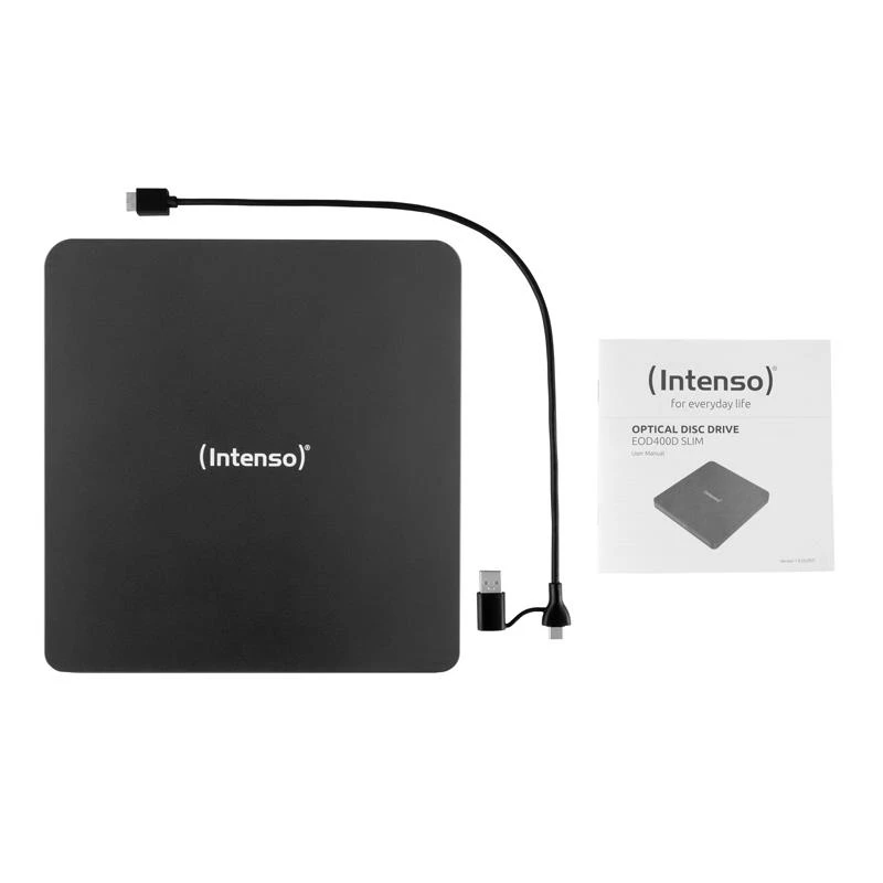 Intenso 5401400 DVD RW USB 3.2 išorinis juodas