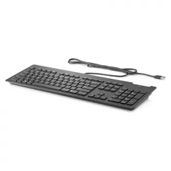 HP Business Slim Smartcard Keyboard klaviatūra su išmaniąja kortelių skaitytuvu