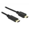 USB kabelis DeLOCK 2m USB 2.0-C Mini-USB B 83336