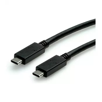 USB laidas ROLINE 11.02.9057 USB 3.2 Gen 2 1m USB-C juodas