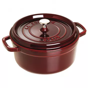 Ketaus apvalus puodas Staub 3,8 L Grenadine